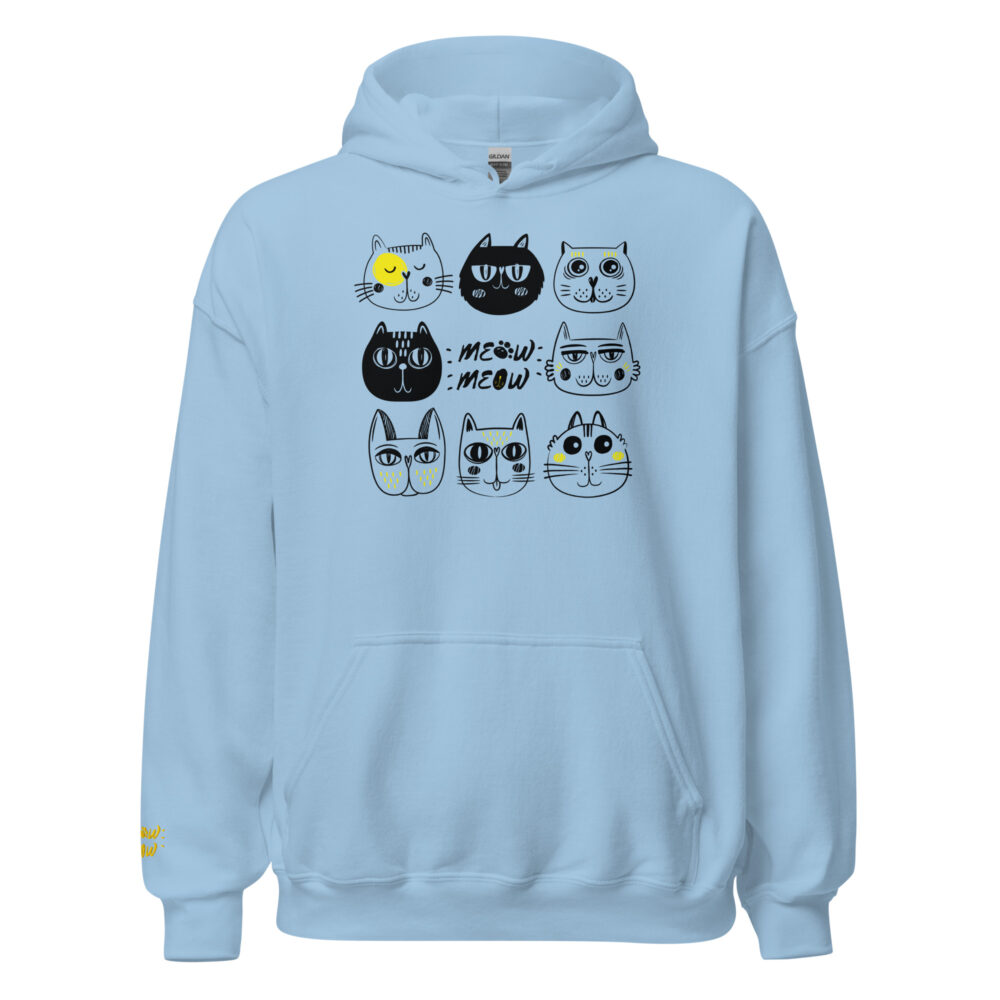 Felpa Cat Emotions - immagine 48