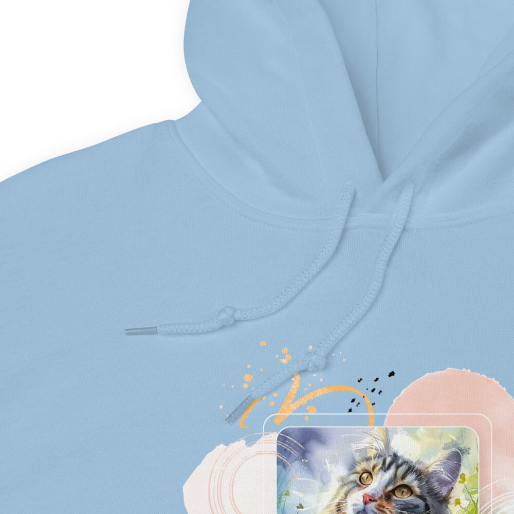 Felpa con Cappuccio Majestic Cat Splendor - immagine 31