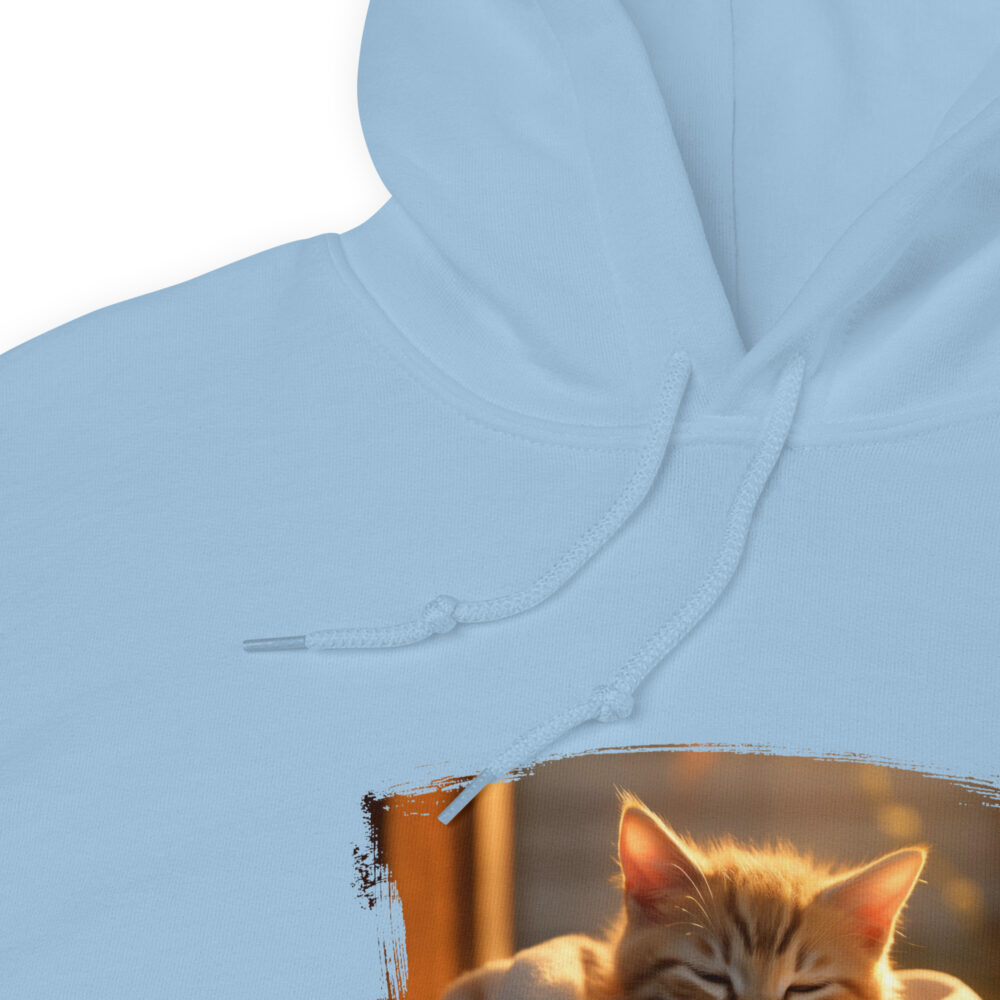 Dreamy Sleeping Kitten Hoodie - immagine 27