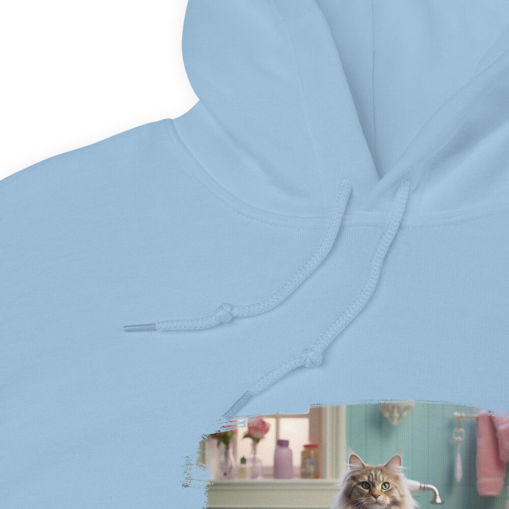 Pastel Bathroom Cat Luxury Hoodie - immagine 27