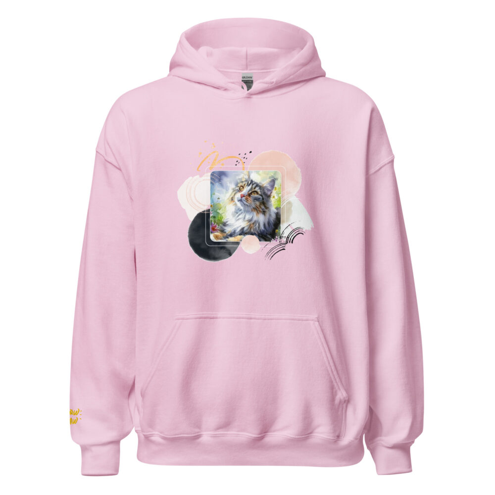 Felpa con Cappuccio Majestic Cat Splendor - immagine 71
