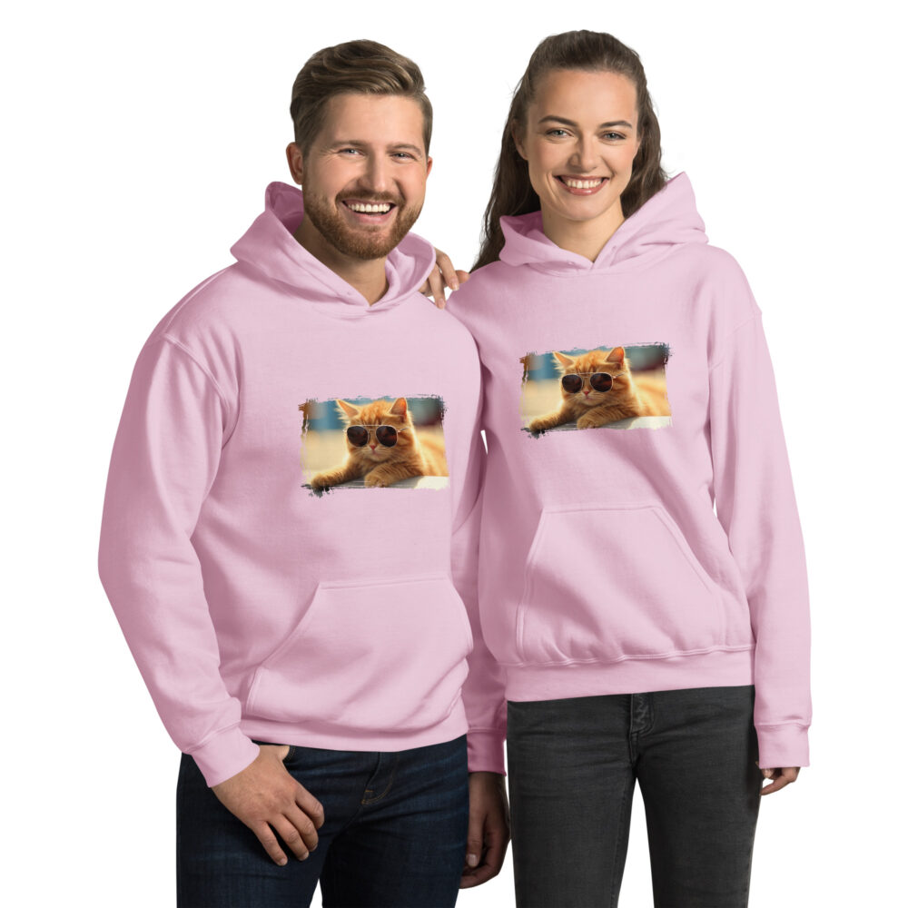 Golden Hour Aviator Cat Hoodie - immagine 32