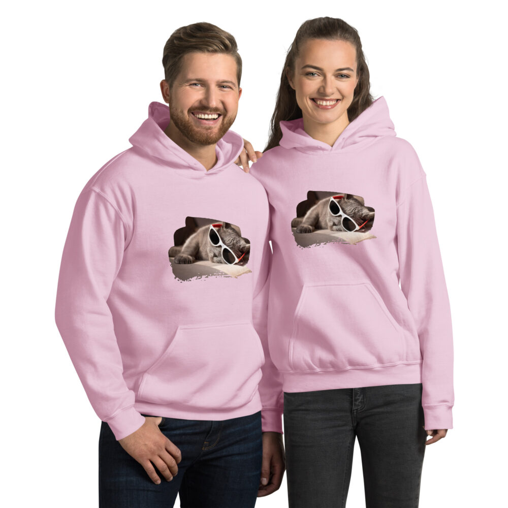 Cool Cat Nap Retro Hoodie - immagine 33