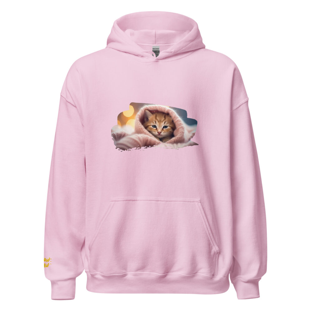 Pink Blanket Kitten Warmth Hoodie - immagine 64