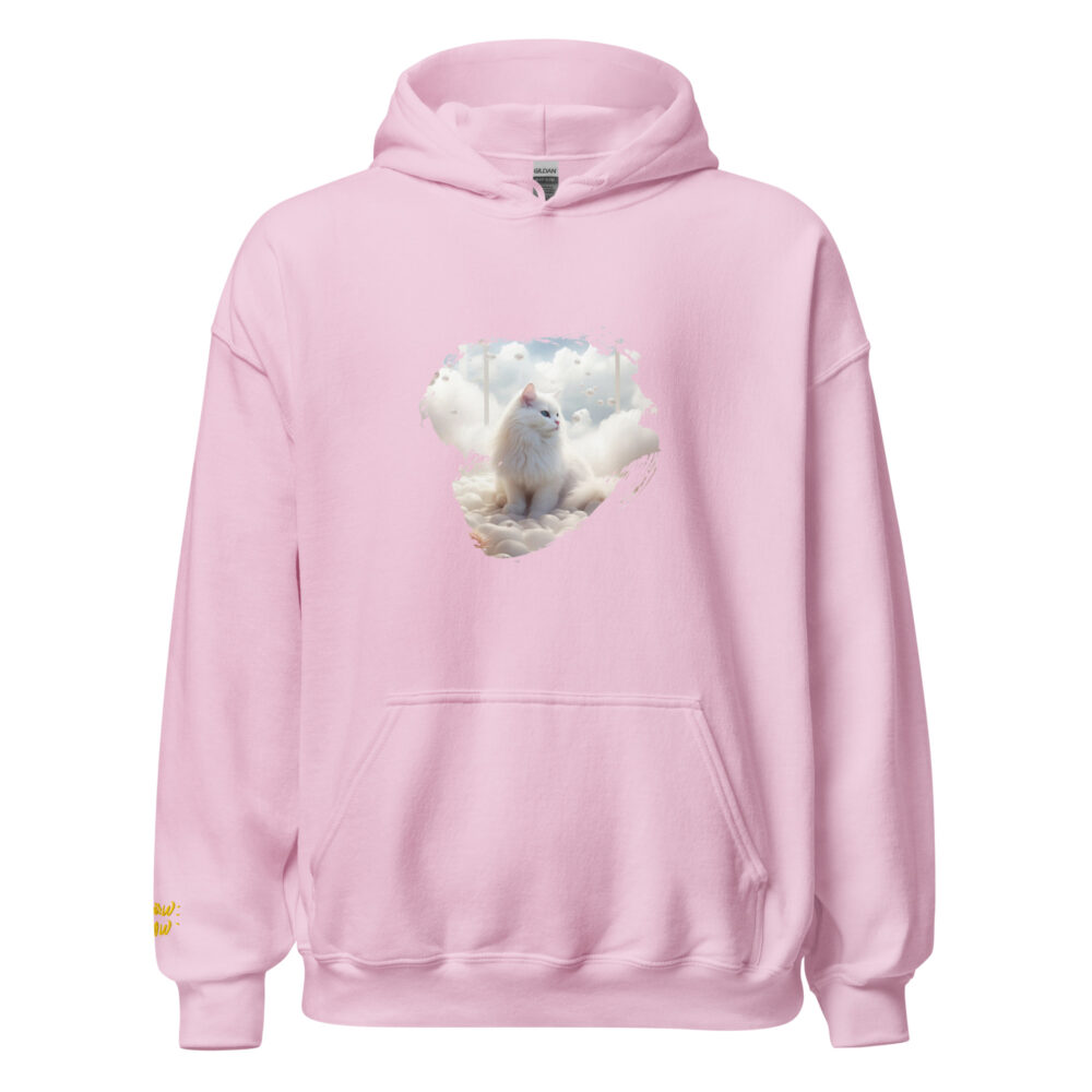 Heavenly White Cat Deluxe Hoodie - immagine 65