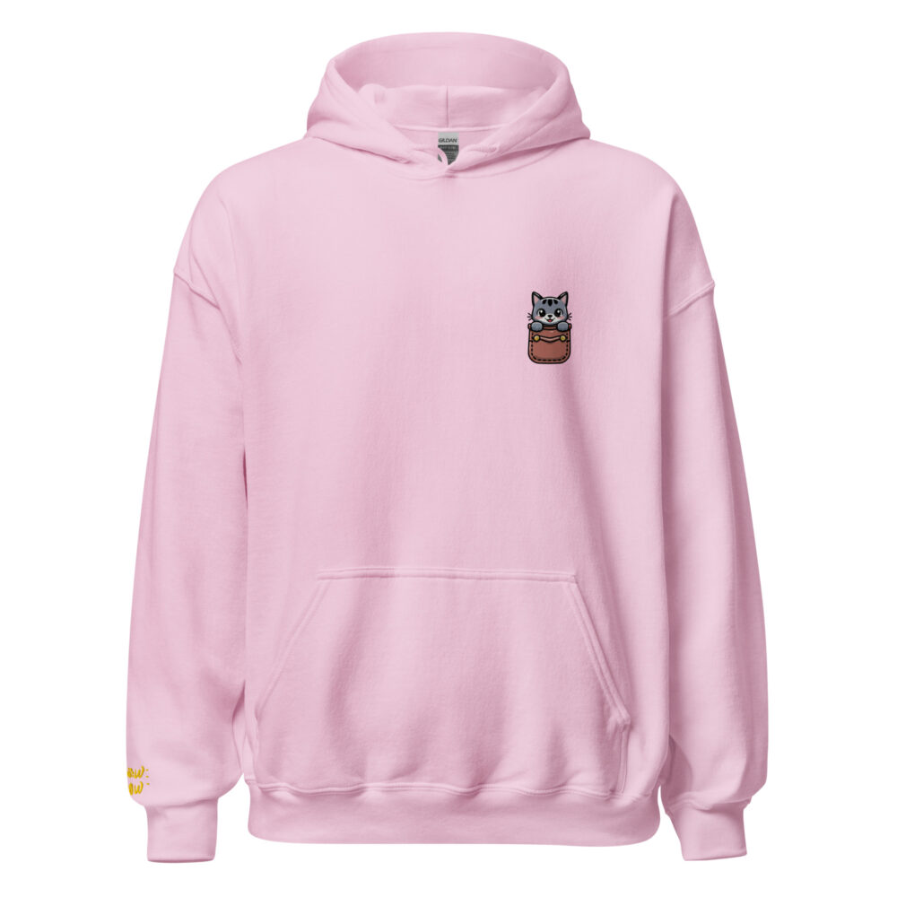 Felpa con Cappuccio Leather Pocket Cat - immagine 73