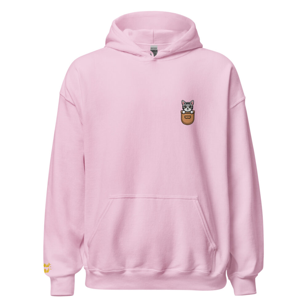 Felpa con Cappuccio Pink Pocket Kitty - immagine 73