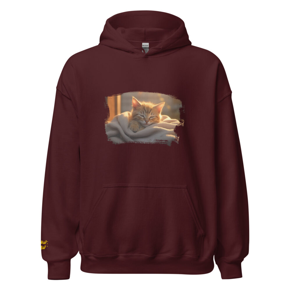 Dreamy Sleeping Kitten Hoodie - immagine 45