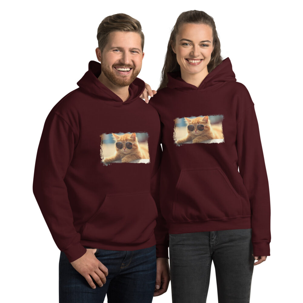 Golden Hour Aviator Cat Hoodie - immagine 12