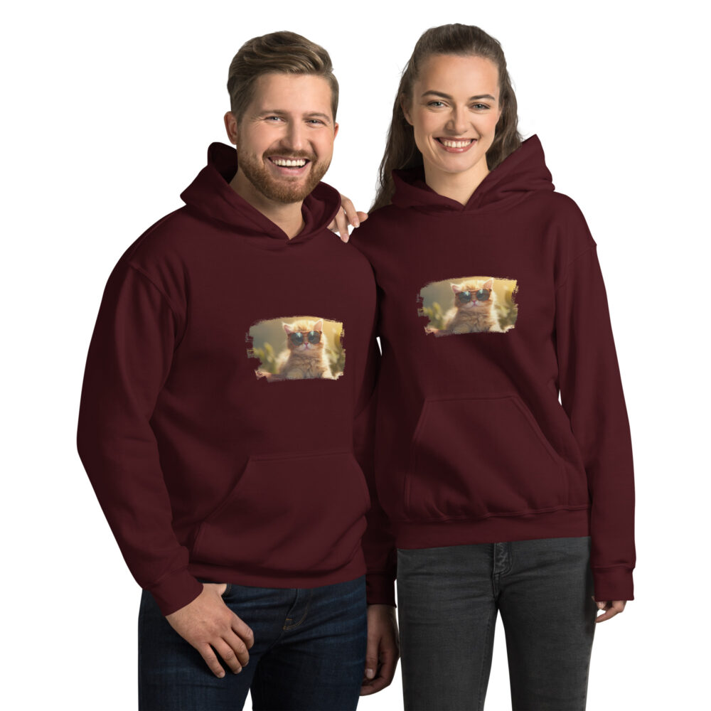 Golden Summer Cat Attitude Hoodie - immagine 12