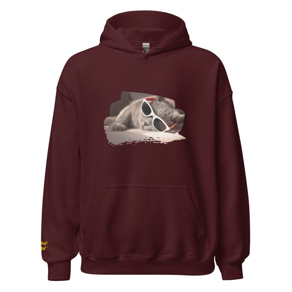 Cool Cat Nap Retro Hoodie - immagine 45
