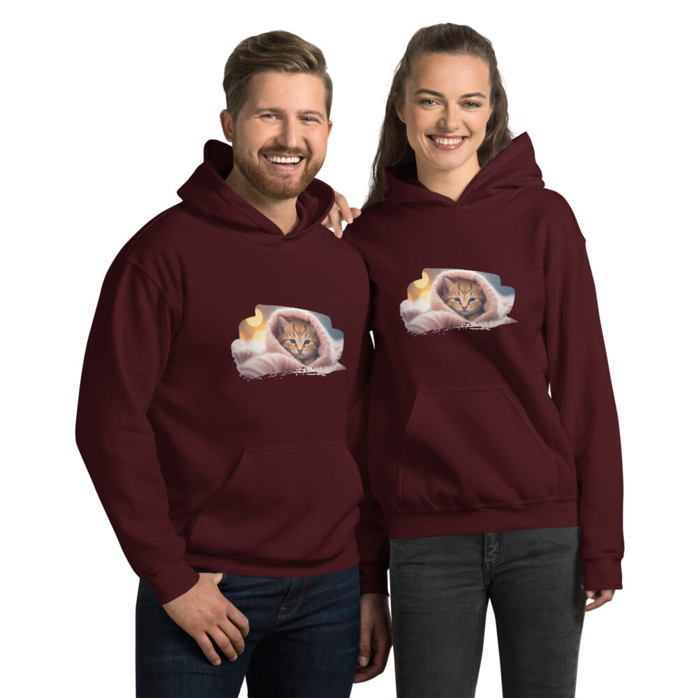 Pink Blanket Kitten Warmth Hoodie - immagine 11