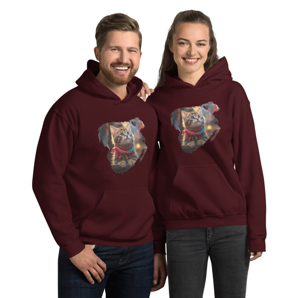 Winter Scarf Tabby Explorer Hoodie - immagine 12
