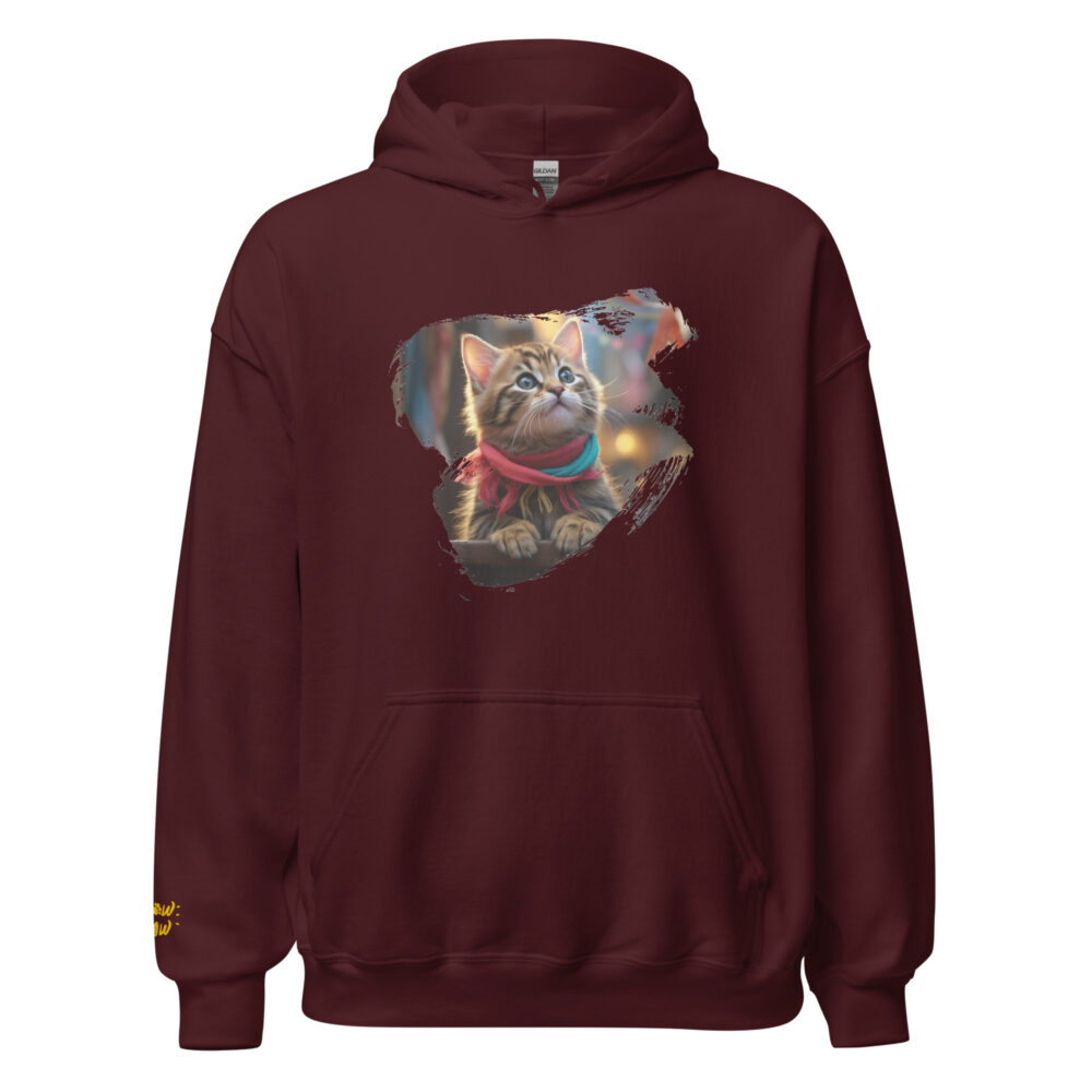 Winter Scarf Tabby Explorer Hoodie - immagine 45