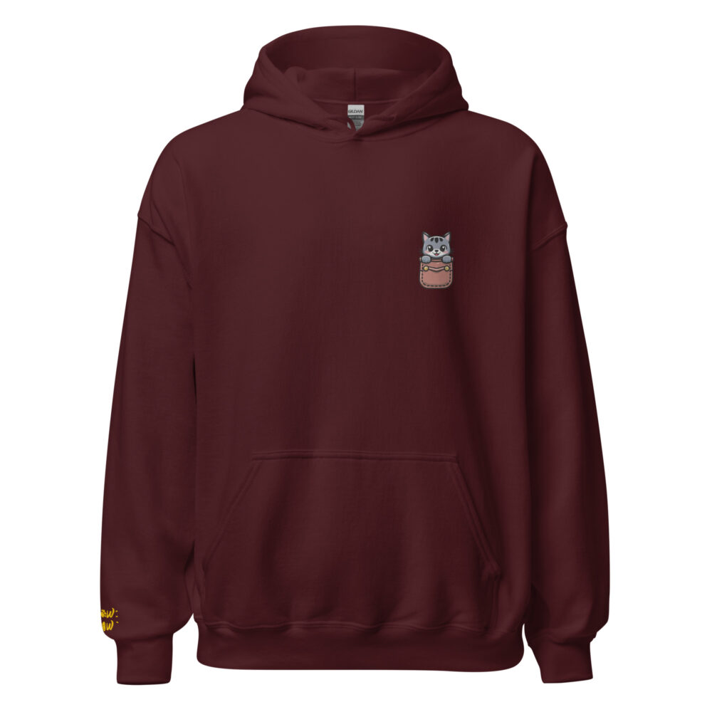 Felpa con Cappuccio Leather Pocket Cat - immagine 49