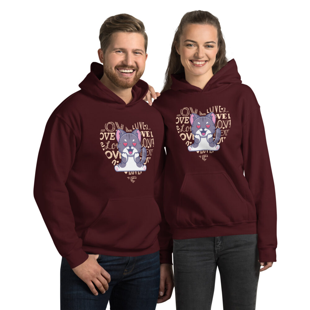 Felpa Love Heart Kitty - immagine 12