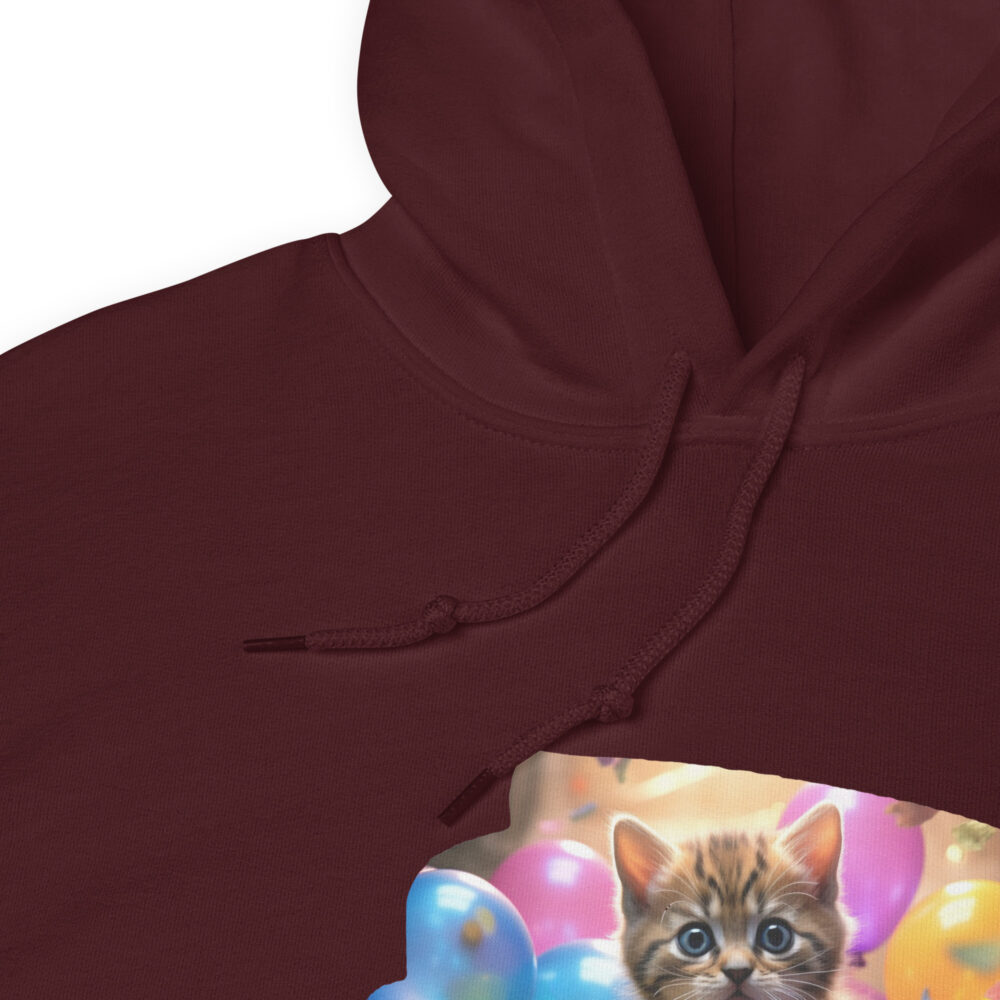 Balloon Party Kitten Celebration Hoodie - immagine 11