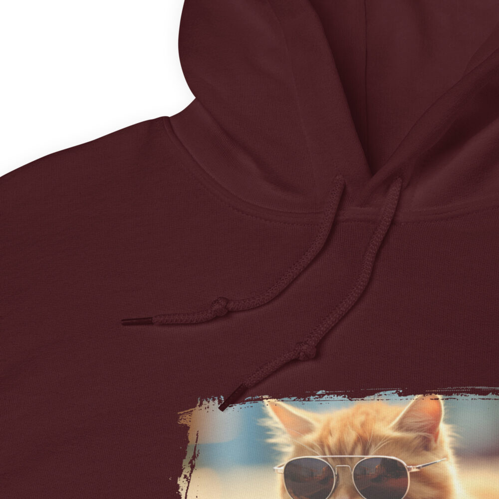Golden Hour Aviator Cat Hoodie - immagine 11