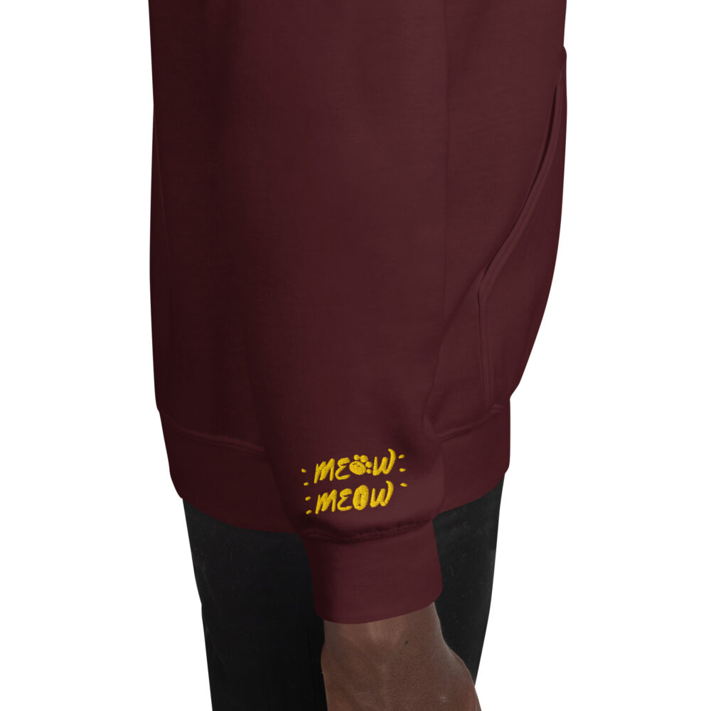 Felpa con Cappuccio Pocket Kitty Brown - immagine 13