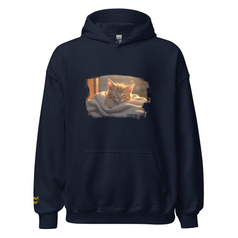 Dreamy Sleeping Kitten Hoodie - immagine 41