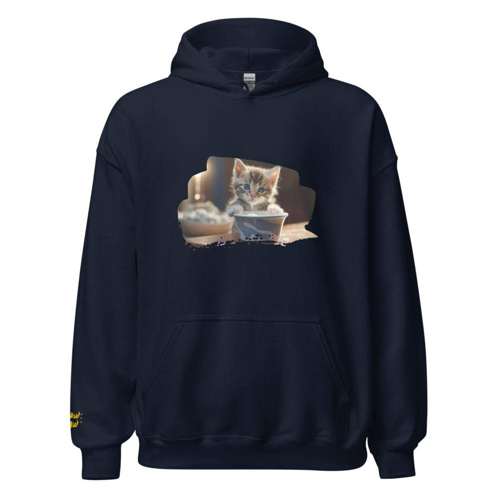 Milk Bowl Curious Kitten Hoodie - immagine 44