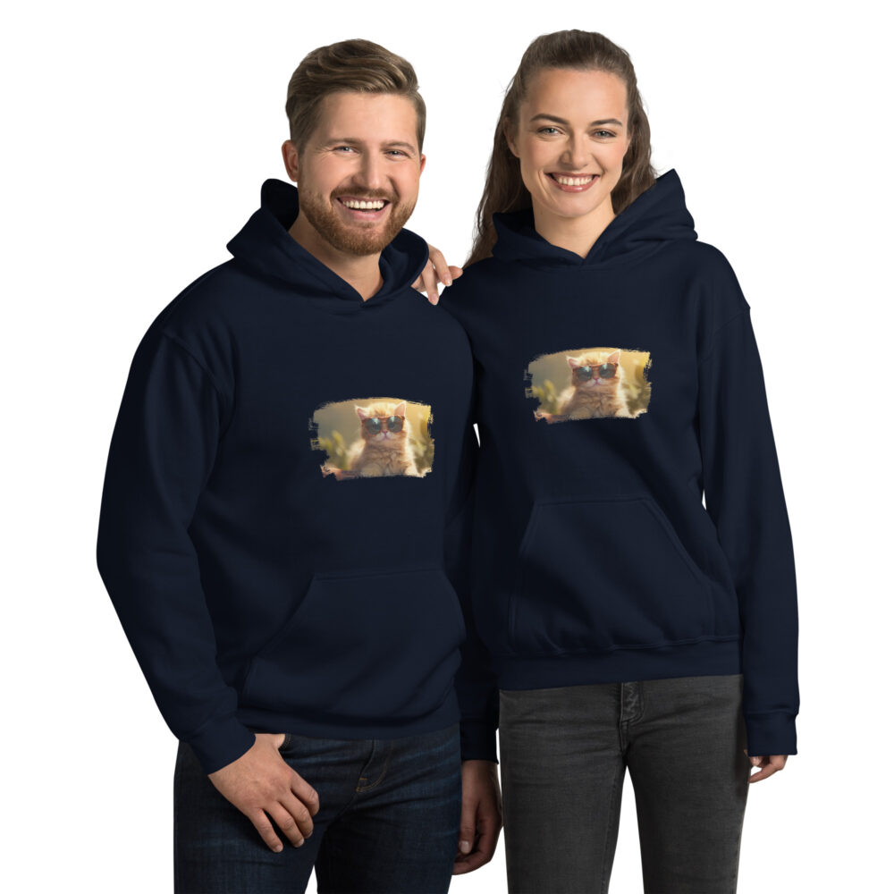 Golden Summer Cat Attitude Hoodie - immagine 8