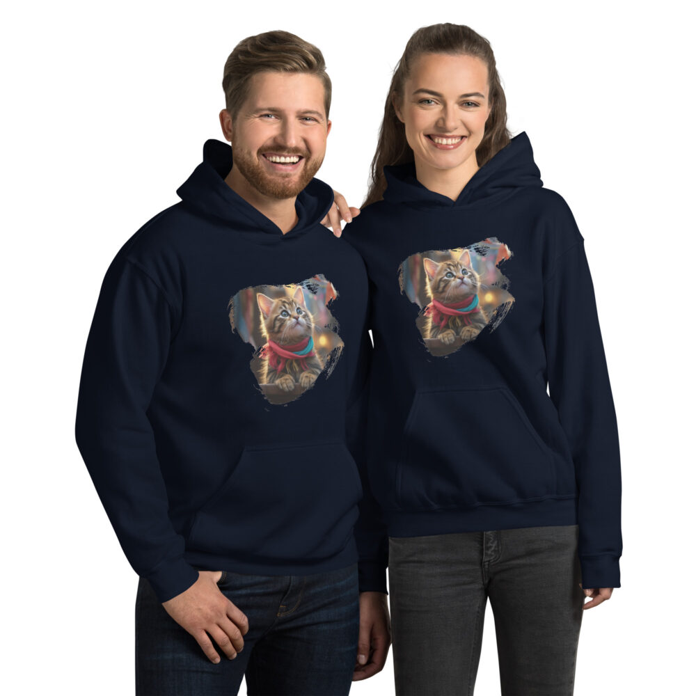 Winter Scarf Tabby Explorer Hoodie - immagine 8