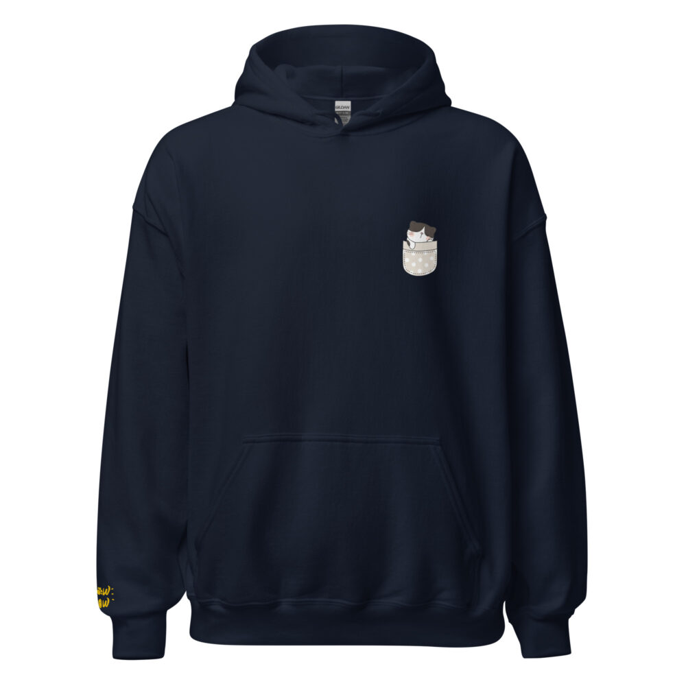 Felpa con Cappuccio Dotted Pocket Kitten - immagine 45