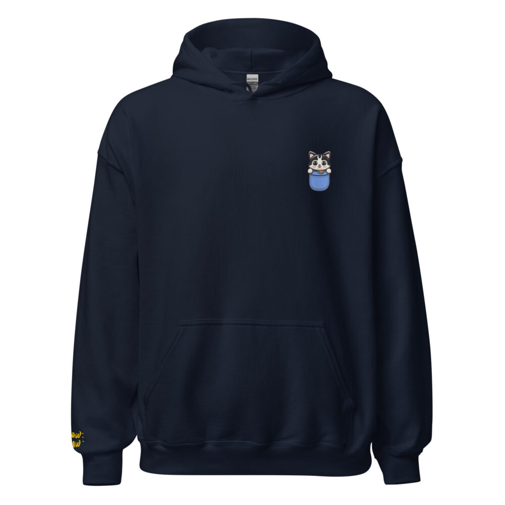 Felpa con Cappuccio Blue Pocket Pal - immagine 45