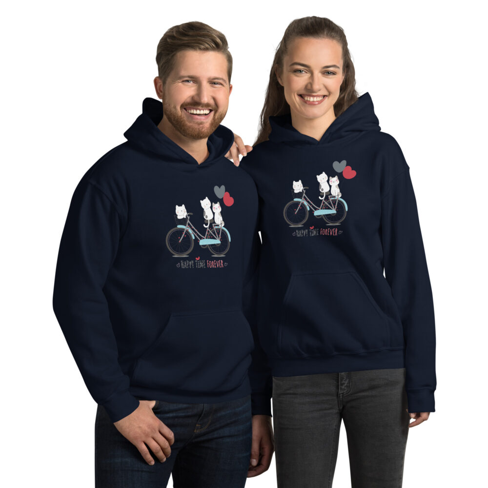 Felpa Cycling Cats - immagine 8