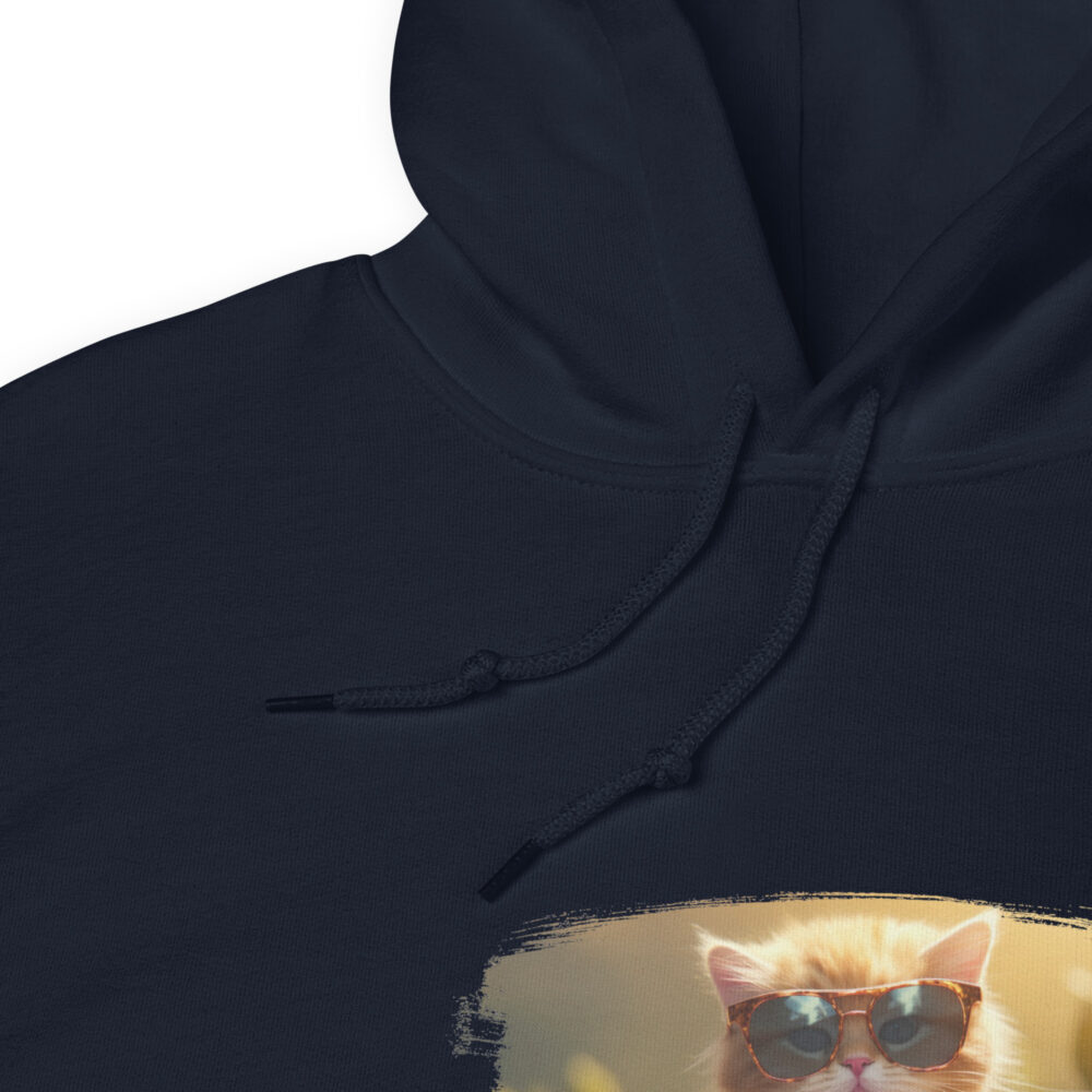 Golden Summer Cat Attitude Hoodie - immagine 7