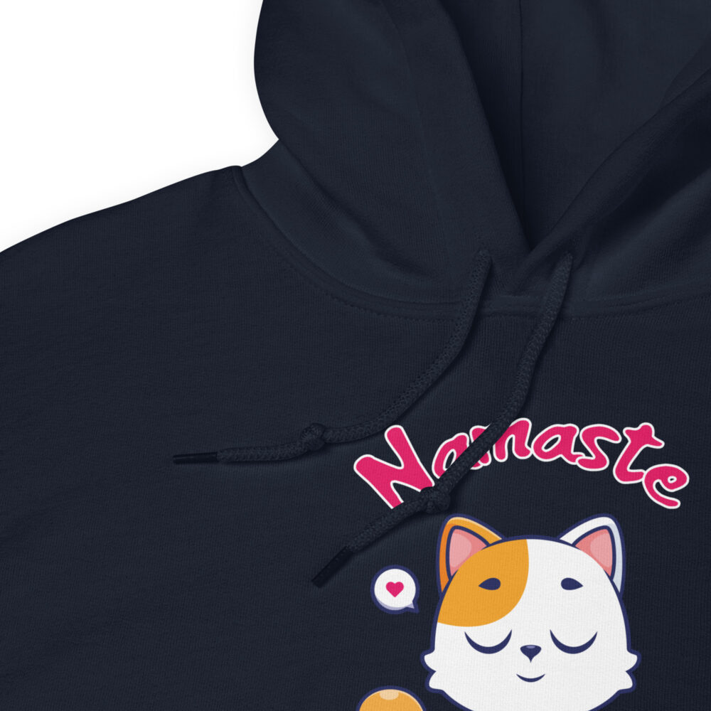 Felpa Namaste Kitty Peace - immagine 7