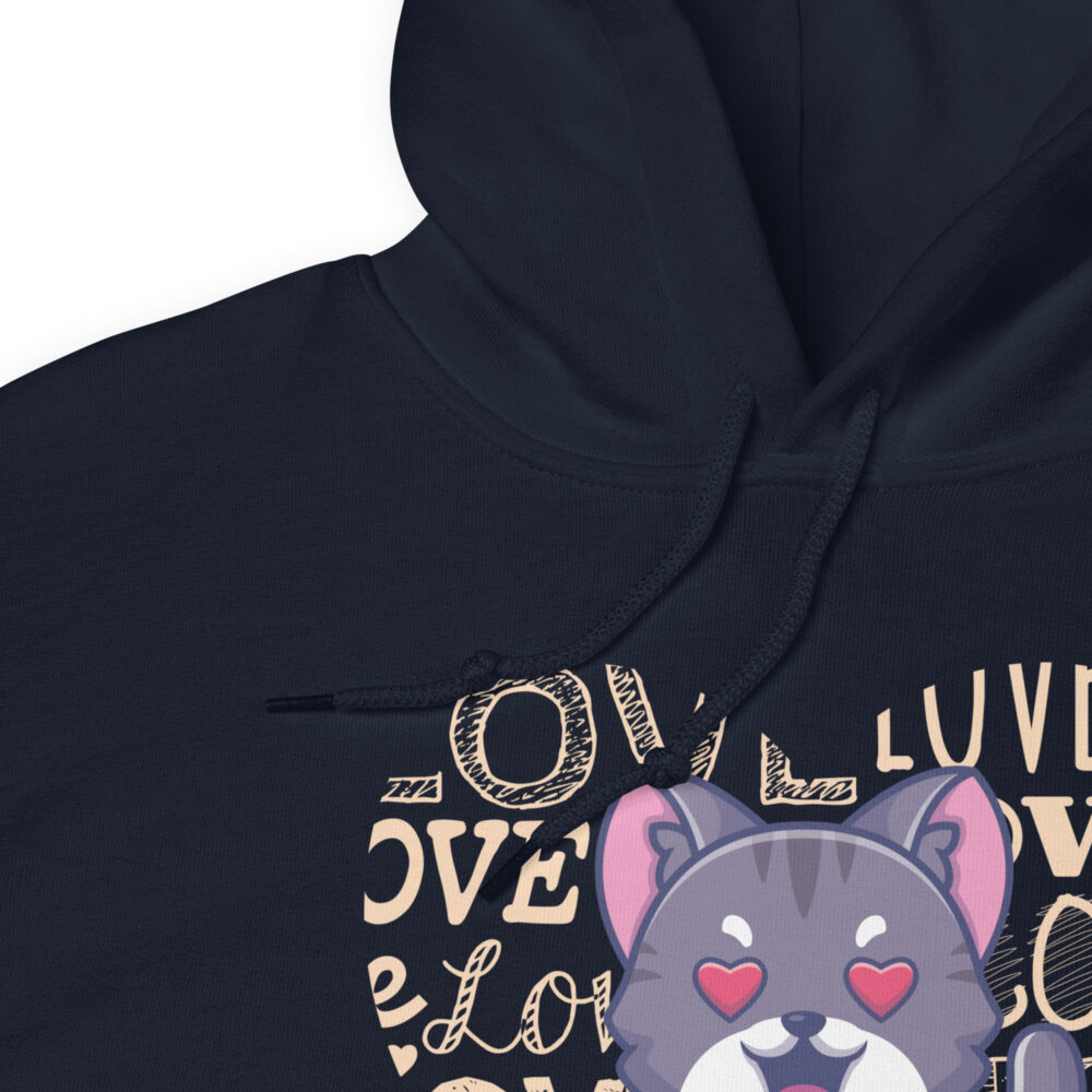 Felpa Love Heart Kitty - immagine 7