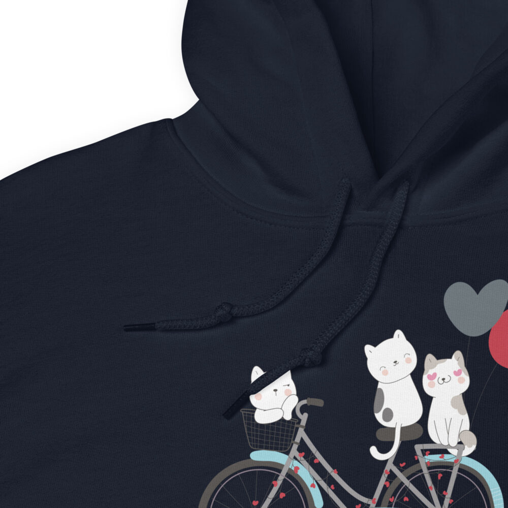 Felpa Cycling Cats - immagine 7