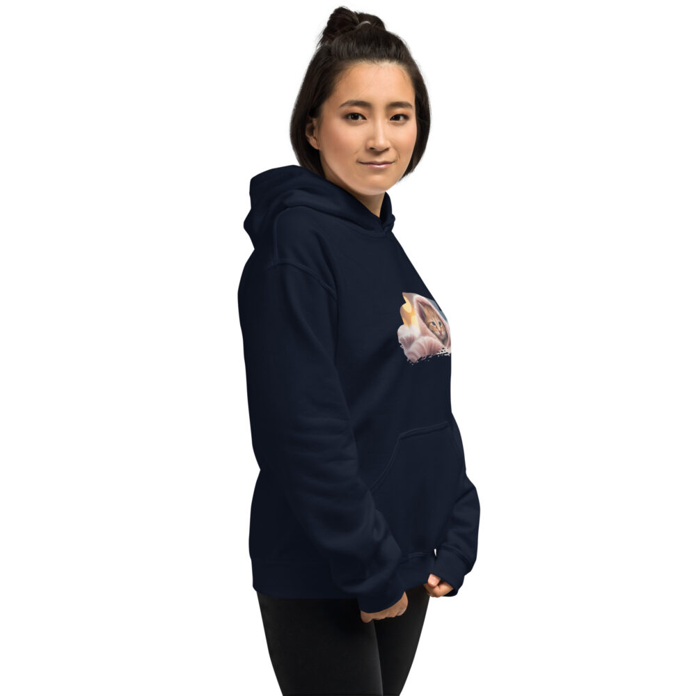 Pink Blanket Kitten Warmth Hoodie - immagine 5