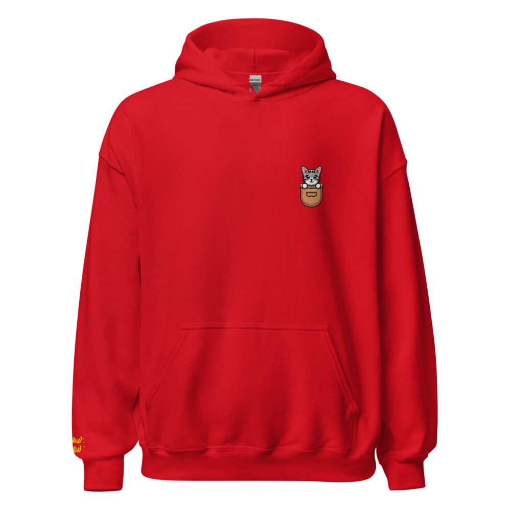 Felpa con Cappuccio Pink Pocket Kitty - immagine 53