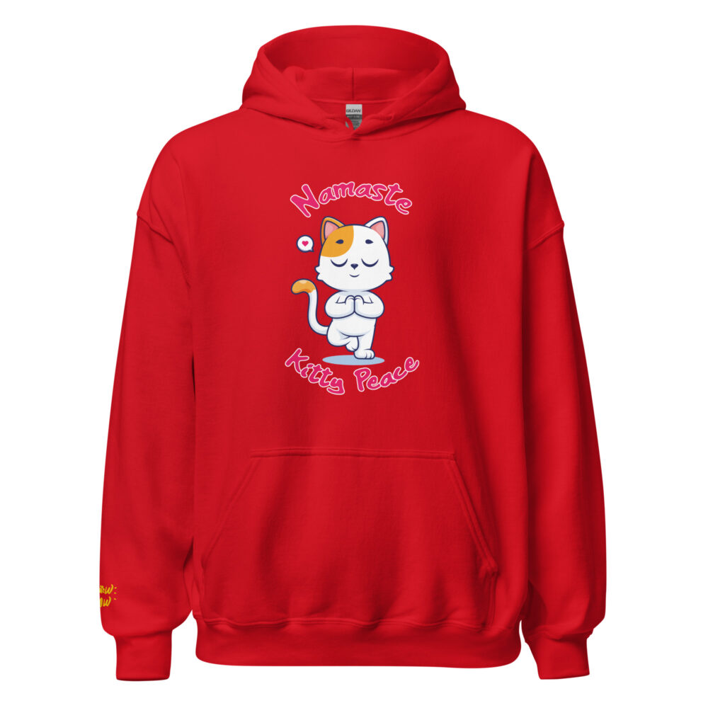 Felpa Namaste Kitty Peace - immagine 51