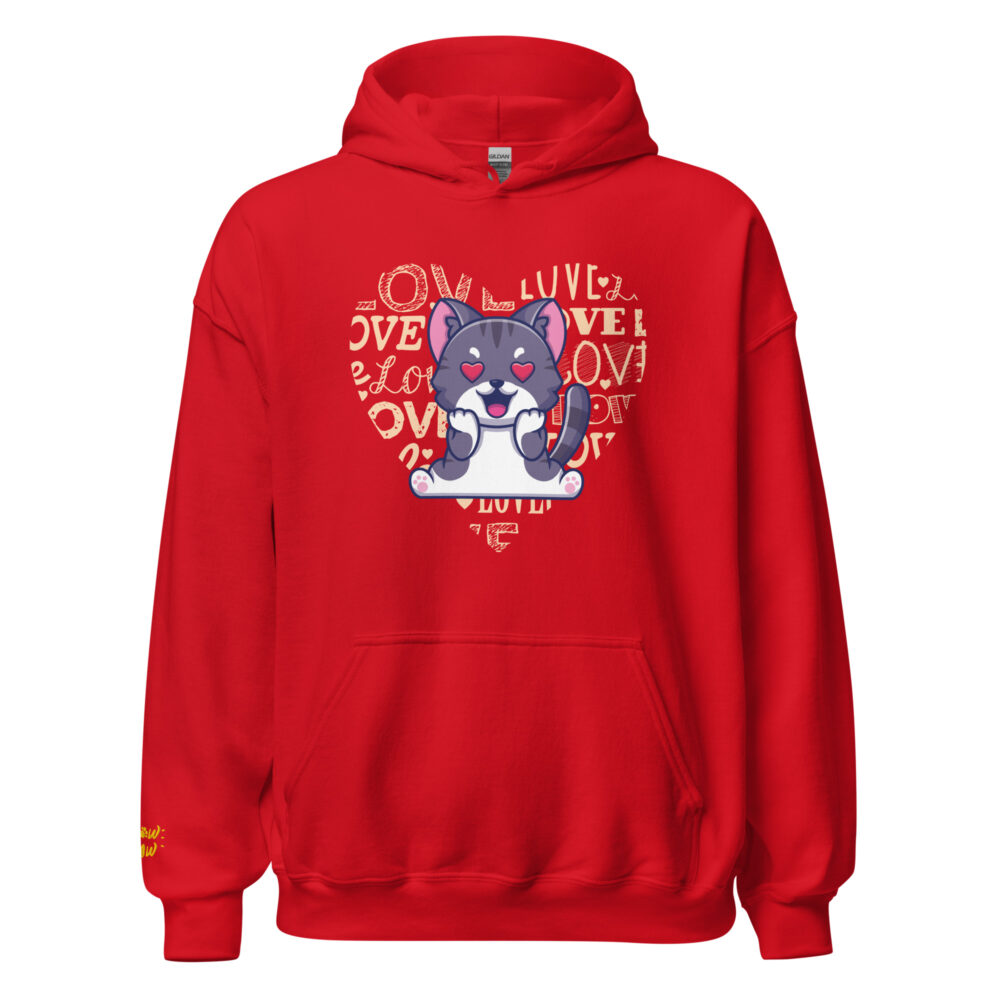 Felpa Love Heart Kitty - immagine 53