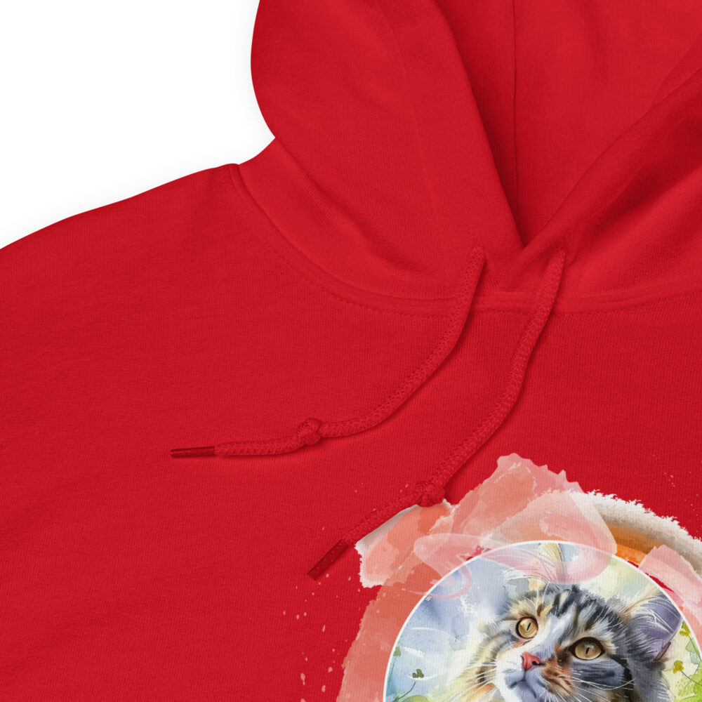 Felpa con Cappuccio Pink Circle Cat - immagine 15