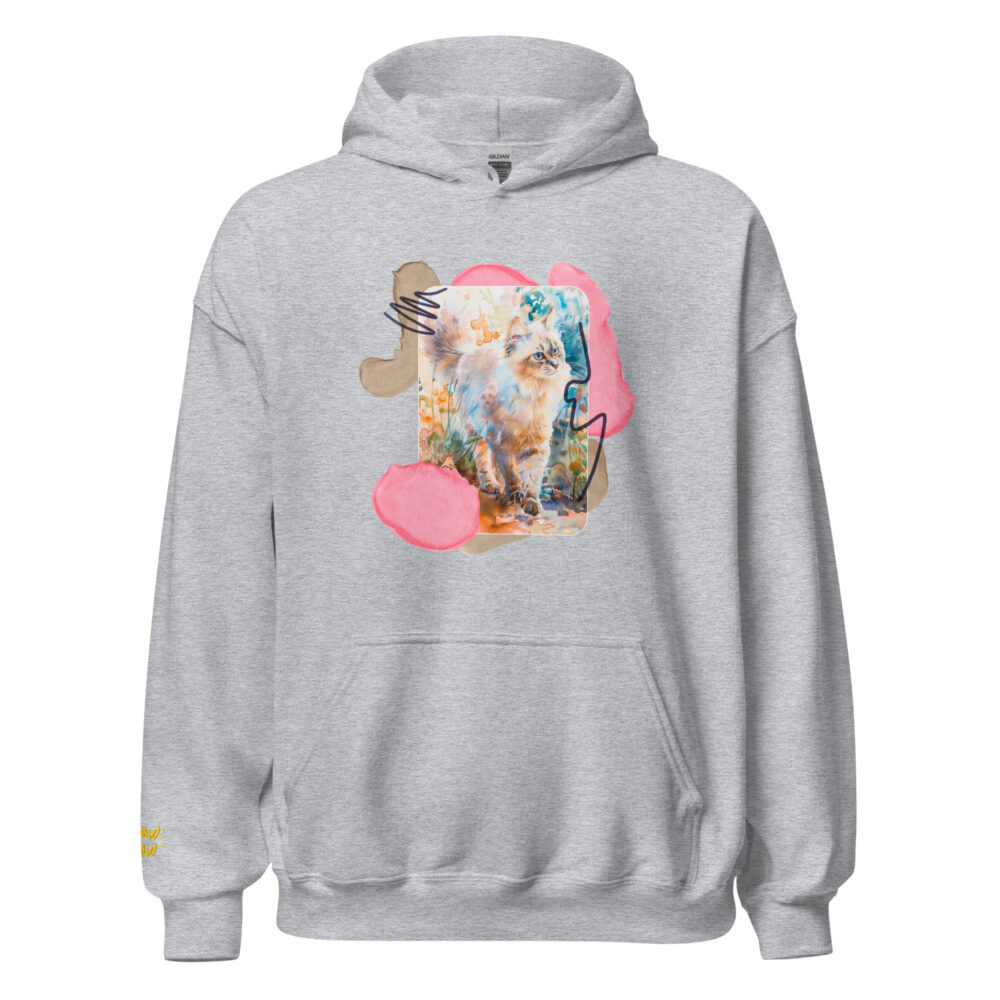 Felpa con Cappuccio Colorful Whiskers - immagine 63