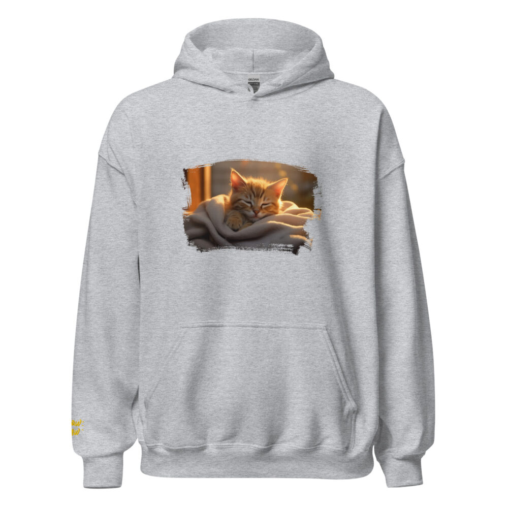 Dreamy Sleeping Kitten Hoodie - immagine 57