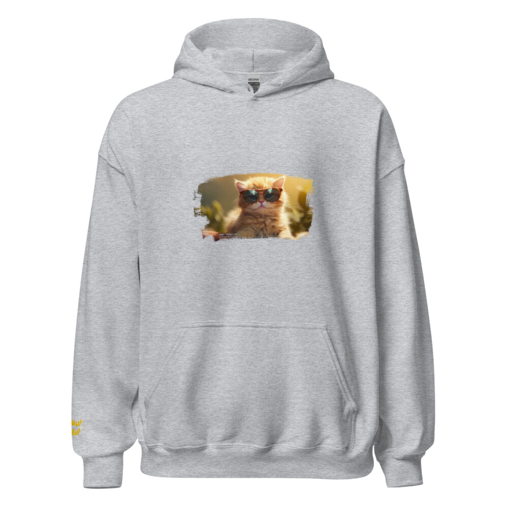 Golden Summer Cat Attitude Hoodie - immagine 57