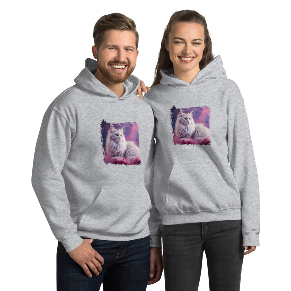 Purple Mist Maine Coon Majesty Hoodie - immagine 24
