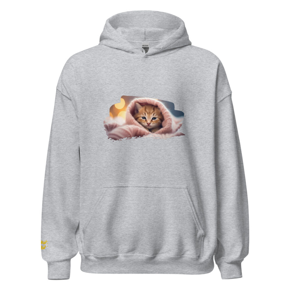 Pink Blanket Kitten Warmth Hoodie - immagine 56