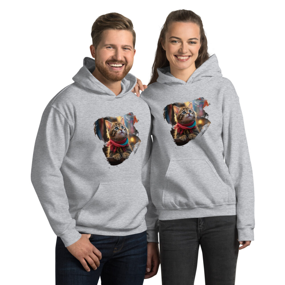 Winter Scarf Tabby Explorer Hoodie - immagine 24