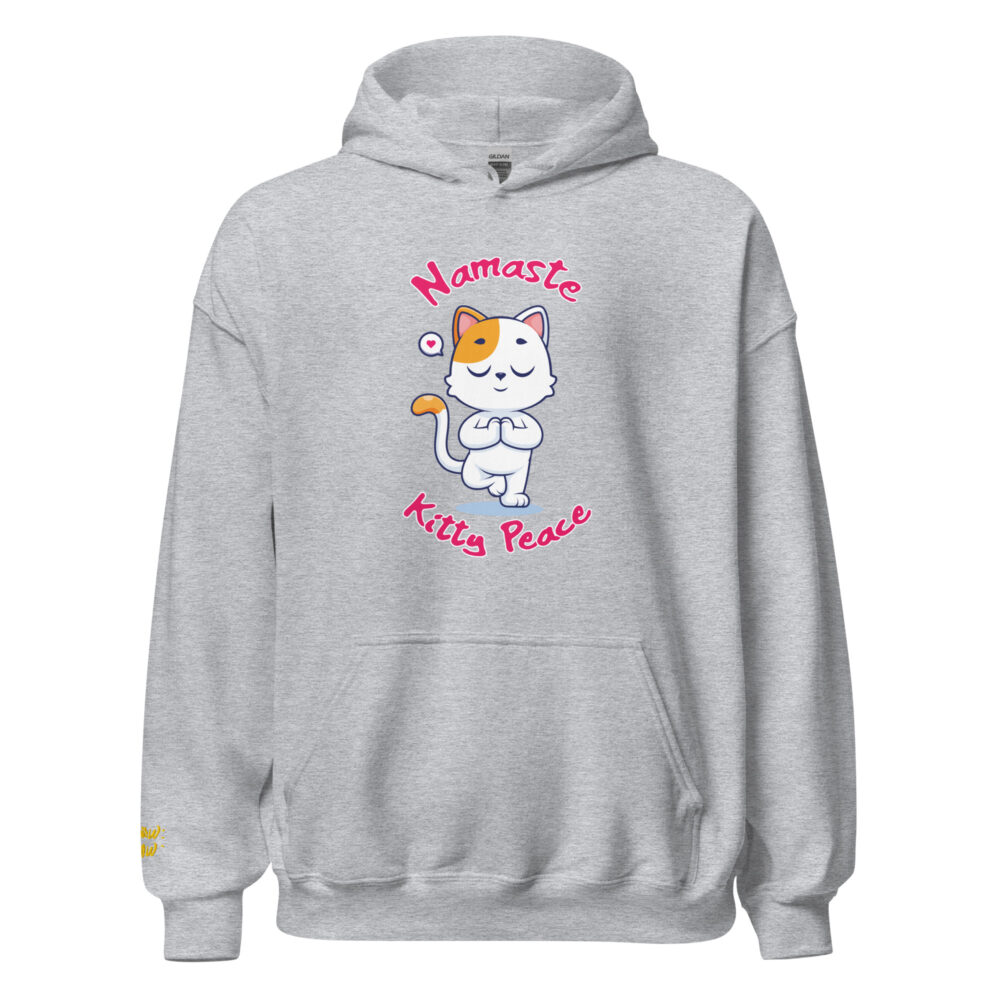 Felpa Namaste Kitty Peace - immagine 63