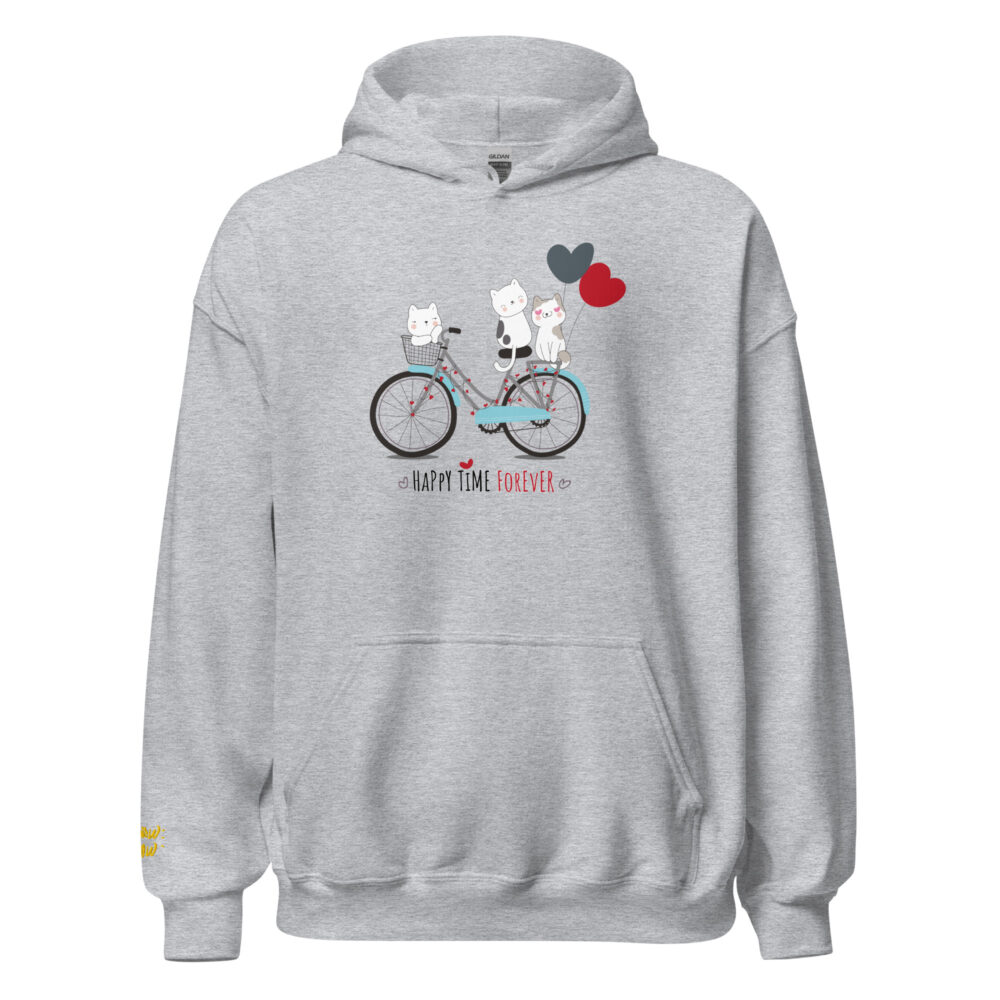 Felpa Cycling Cats - immagine 65
