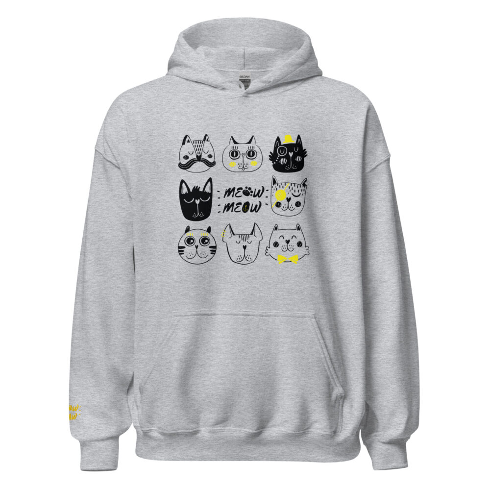 Felpa Feline Mood - immagine 41