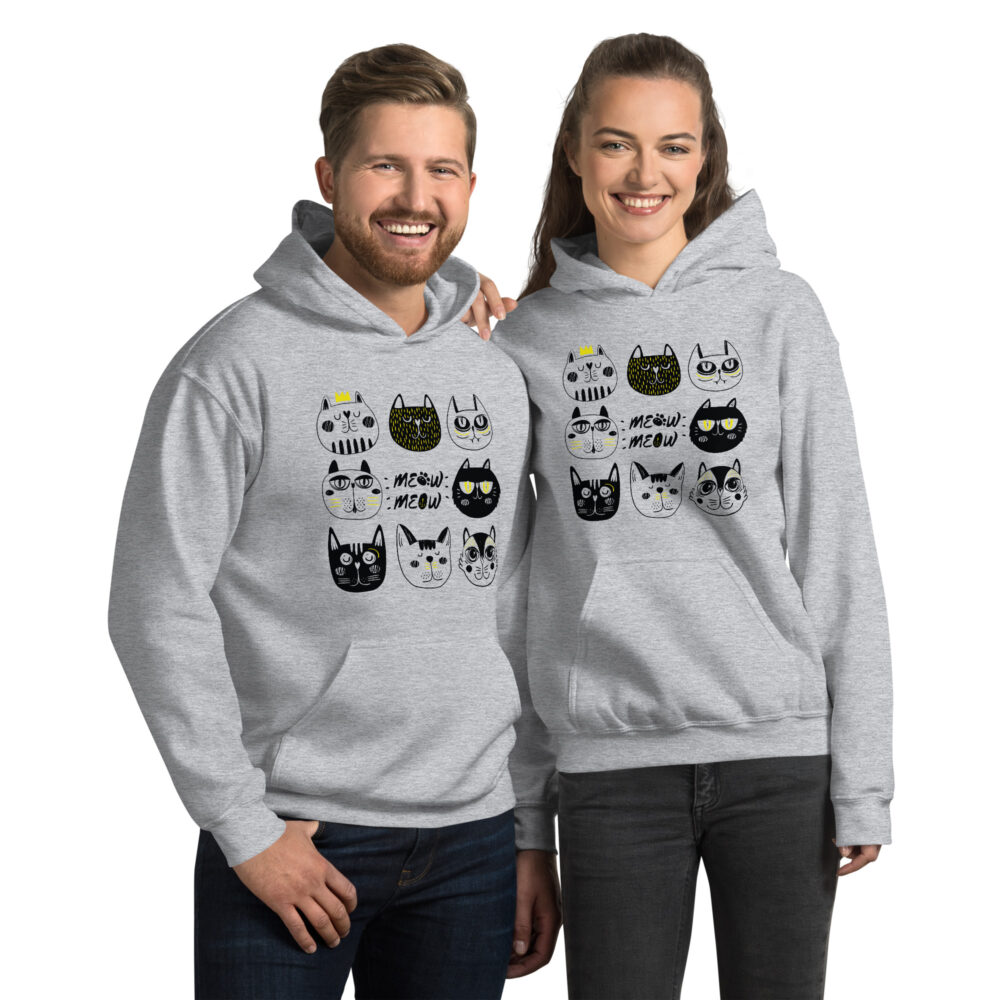 Felpa Cat Squad - immagine 15