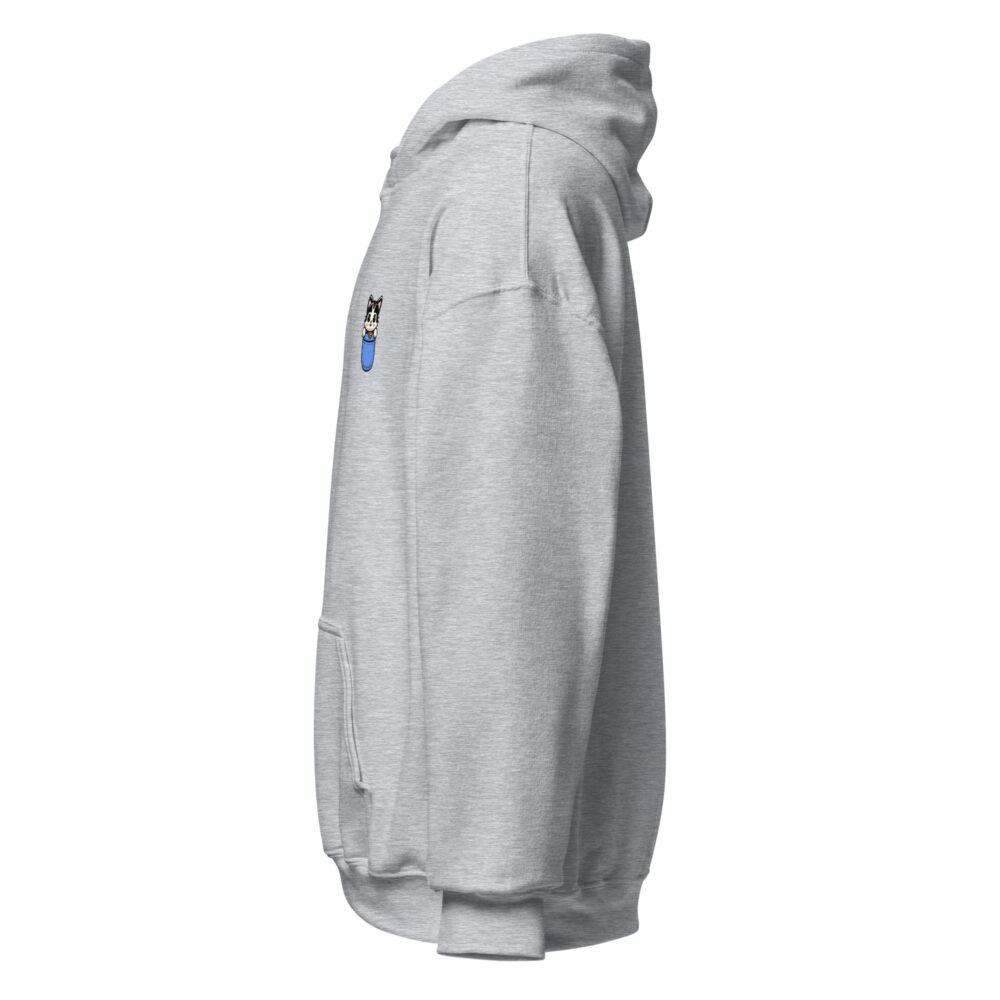 Felpa con Cappuccio Blue Pocket Pal - immagine 67